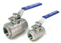 Two-piece Fire-Safe Ball Valve with ISO Mounting Pad