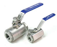 Two-piece High Pressure 3000 PSI Fire-Safe Ball Valve