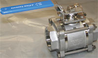 3-piece 1000 psi ball valves