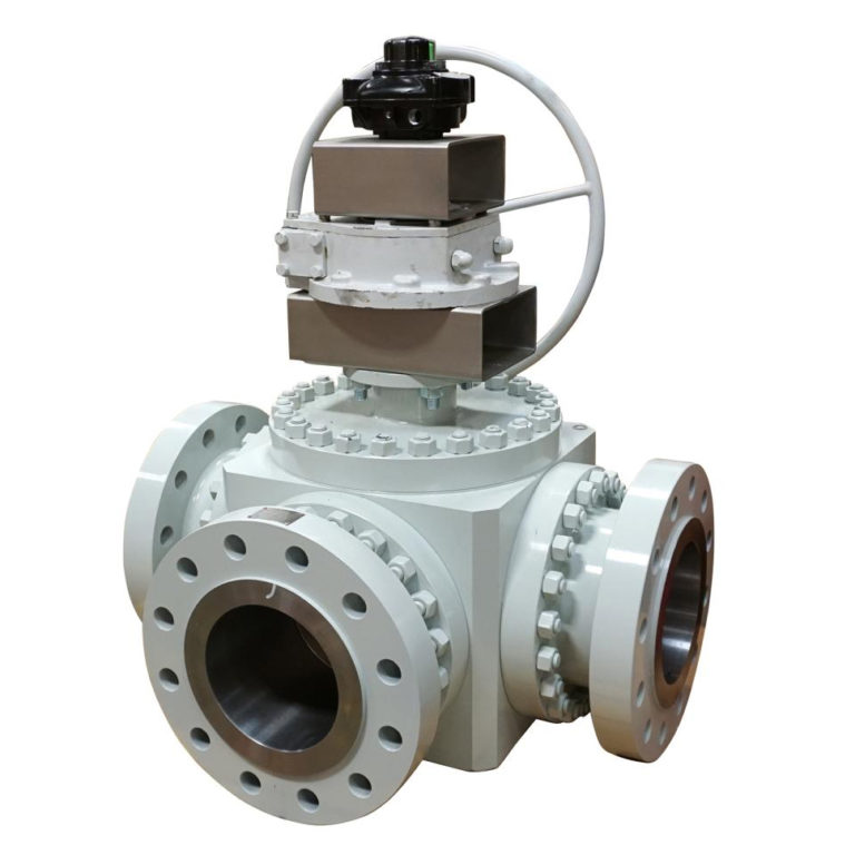 DM3(4)L(T)2A00 Series Flanged Multi-Way Ball Valve | JFlow Controls